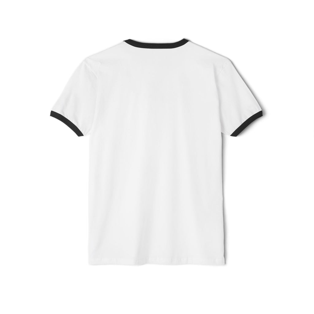Good Boy Padlock Graphic Ringer T-Shirt